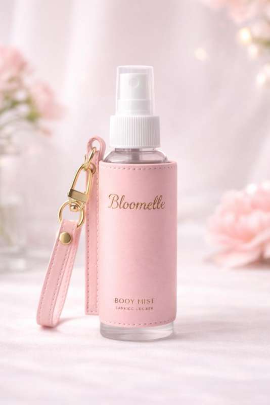 BLOOMELLE BODY MIST with Travel Pinky Bag Charm