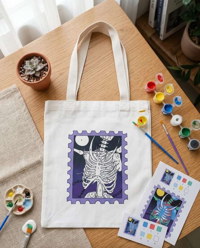 Fifi Rafida Ratmana Hadirkan Color Muse: Totebag Color by Number sebagai Wadah Kreativitas dan Inovasi Mahasiswa Vokasi UB