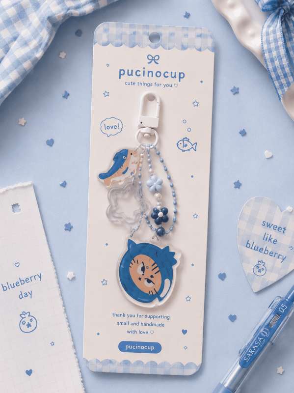Pucinocup | Fishy Berry Kitty