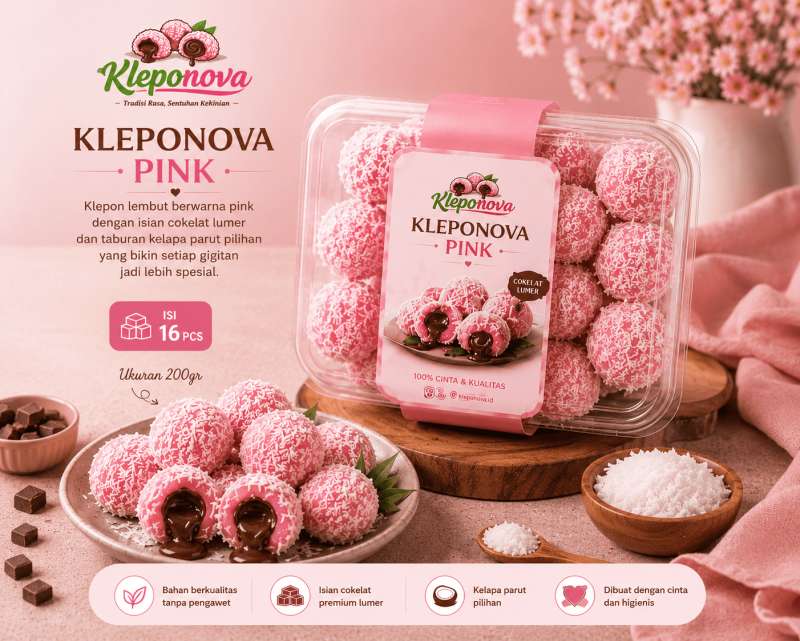 Kleponova (200gr/isi 16 pcs)